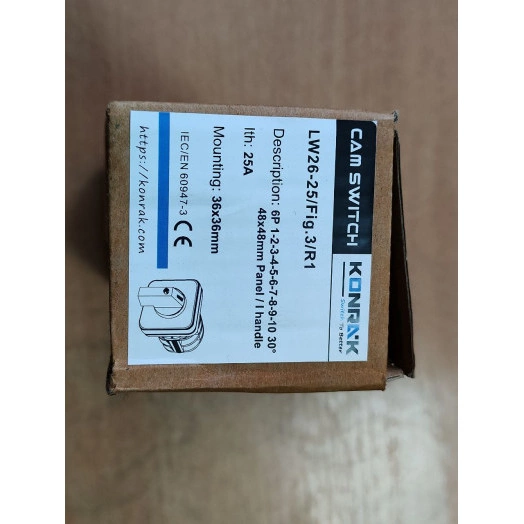 Переключатель кулачковый вращающийся к ЭСВА ВС-300Б