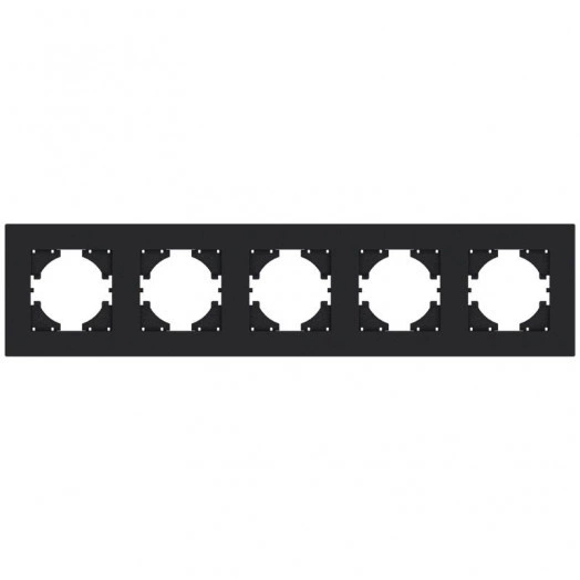 Рамка 5-местн. City графит GUSI С1115-010