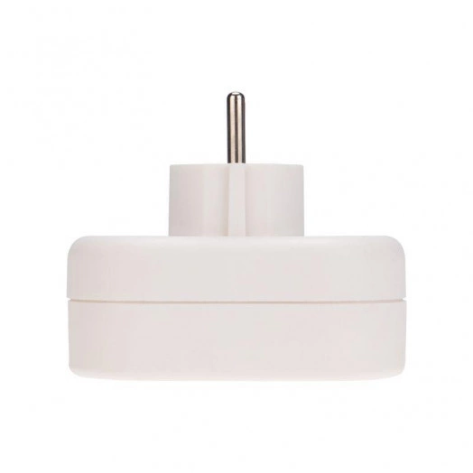 Разветвитель 2-м с заземл. 16А IP20 бел. Rexant 11-1075