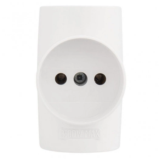 Разветвитель 3-м без заземл. 10А IP20 бел. Rexant 11-1077