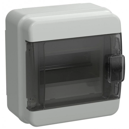 Корпус пластиковый КМПн-6 IP65 черн. прозр. дверь TEKFOR IEK TF5-KP72-N-06-65-K03-K02