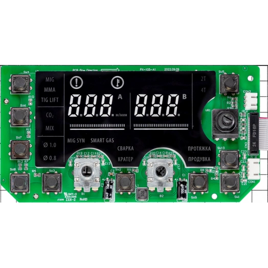 Плата 10098180 MIG300 PRO Smart (N253S)