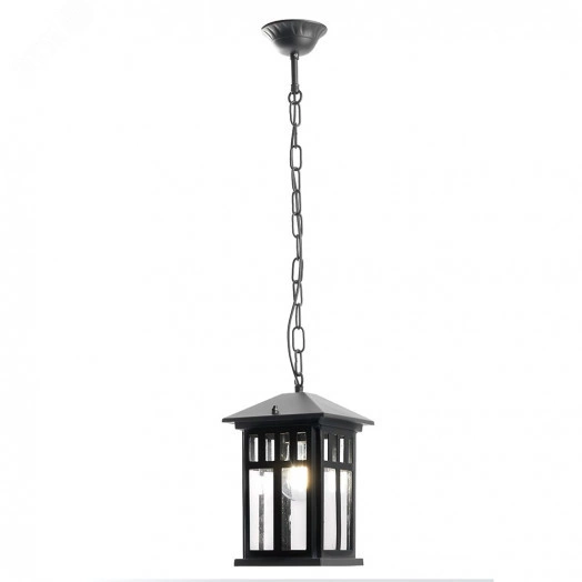 Светильник НСУ-60w цепь Е27 IP44 черный