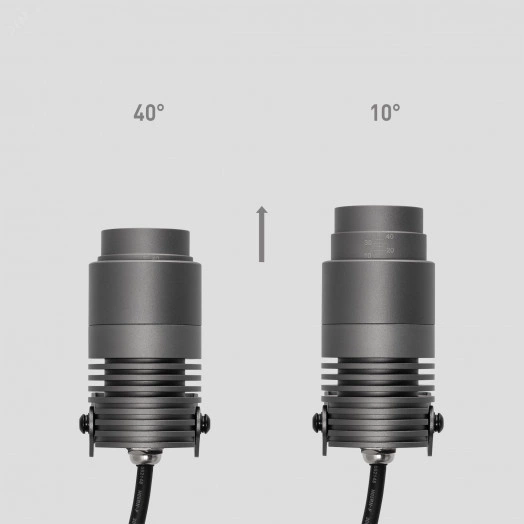 Светильник ALT-RAY-ZOOM-R52-8W Day4000 (DG, 10-40 deg, 230V) (ARL, IP67 Металл, 3 года)