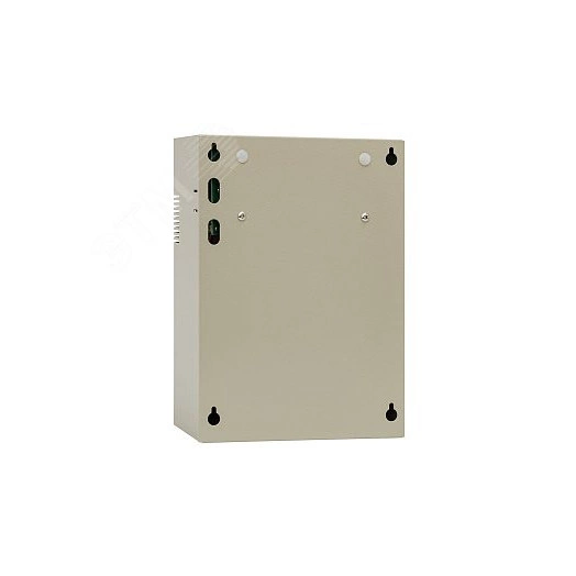 Источник вторичного электропитания в металлическом корпусе под АКБ 7 Ач со встроенной платой распределения нагрузки по 8-ми каналам с защитой каждого канала от перегрузки по току и КЗ