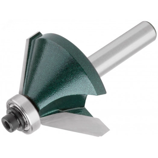 Фреза кромочная конусная с подшипником DxHxL=40х18х62.8 мм