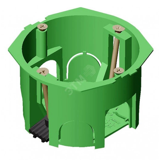 Коробка установочная 68х45мм для полых стен       пл.лапки
