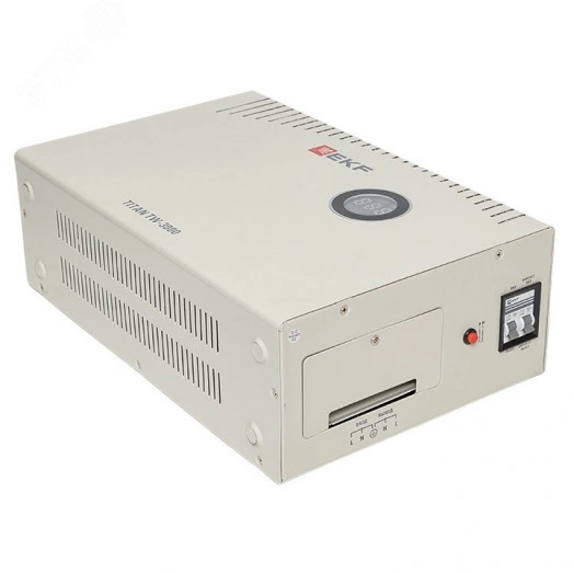 Стабилизатор напряжения симисторный TITAN -ТW-3000 EKF