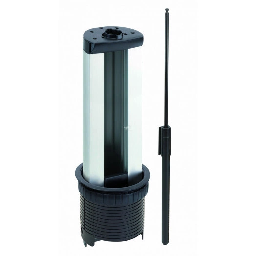 Connect Телеблок на 5 модулей К45 с амортизатором алюминий