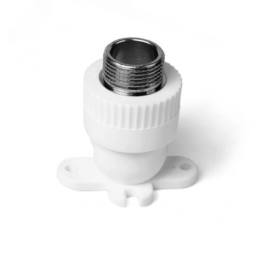 Водорозетка 25 х 1/2' НР полипропиленовая PPR белая