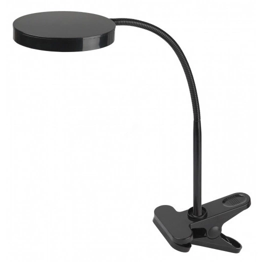 Светильник настольный светодиодный на прищепке черный NLED-435-4W-BK ЭРА