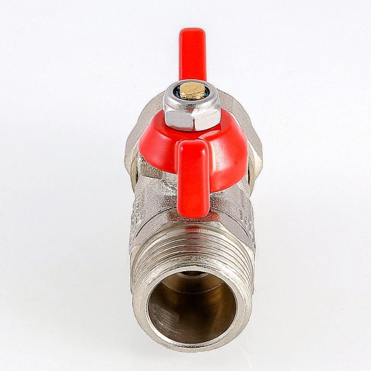 Кран шаровой 16х1/2' НН под обжим ручка бабочка