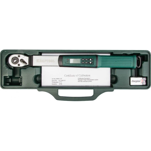 Электронный динамометрический ключ ''DIGITAL'' 3/8'', 10 - 135 Нм