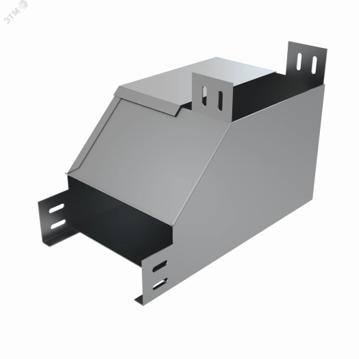 Угол верт. внутр. R 50х400 мм с разворотом трассы на 90 гр.