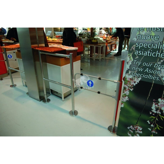 Калитка механическая с правосторонней колонной, высота 100 см. (арт)