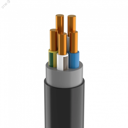 Кабель силовой ВВГнг(А)-LS-хл 4х1.5ок(N)-0.66 ТРТС