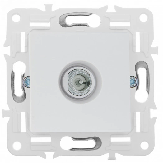 SKANDY Розетка TV проходная SK-A17W арктический белый IEK