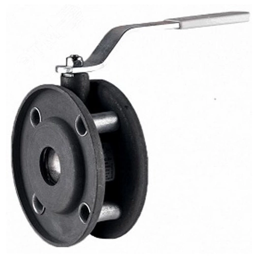 Кран шаровой межфланцевый неполнопроходной DN80 PN16