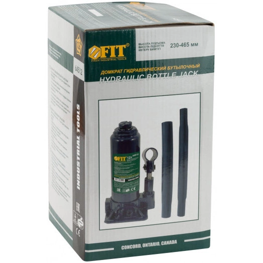 Домкрат гидравлический бутылочный 12 т