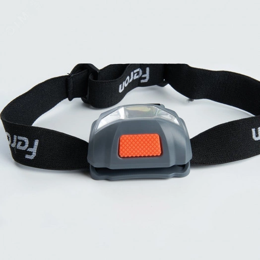 Фонарь светодиодный налобный аккумуляторный 3w 1COB USB IP44 пластик