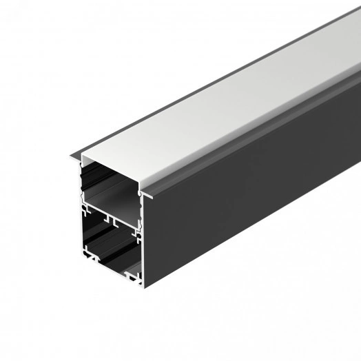 Профиль SL-LINIA52-3L-F-2000 ANOD BLACK (Arlight, Алюминий)