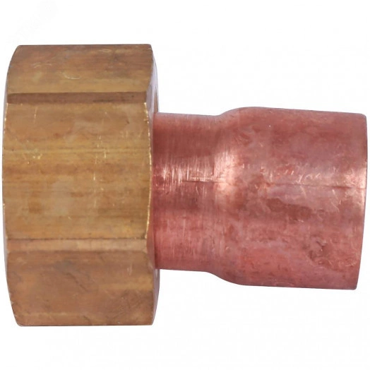 Муфта с накидной гайкой пайка медь 22 х 3/4' ВР, модель 5240g
