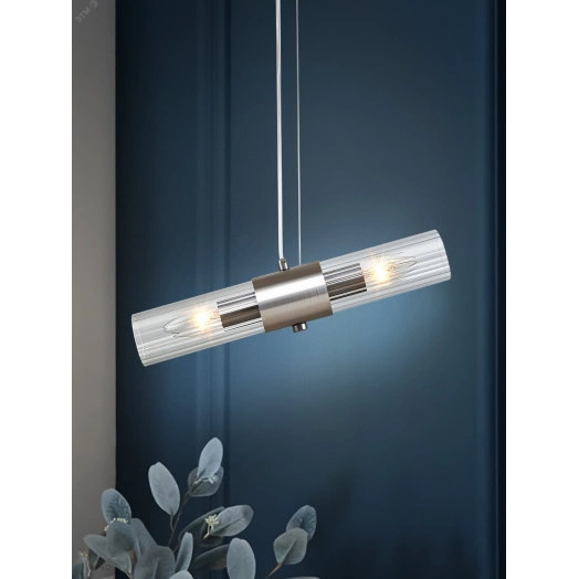 Светильник подвесной (подвес) Delia 3146-201 2 х Е14 40 Вт модерн потолочный