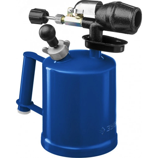 Лампа паяльная САМОТЛОР, с чугунным эжектором, 2,0 л ''Профессионал''.