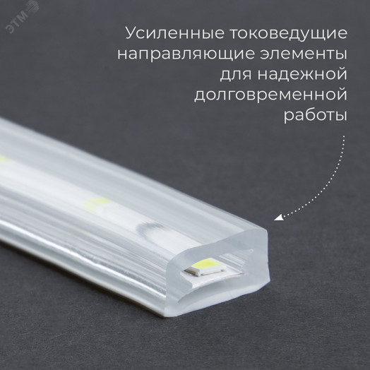 Лента светодиодная LEDх60/м 1м 11w/m 220в IP65 RGB