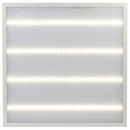 Светильник светодиодный SPO-6-72-6K-M 72Вт 6500К 6500Лм IP40 595х595х19 матовый с проводом SPO-6-72-6K-M