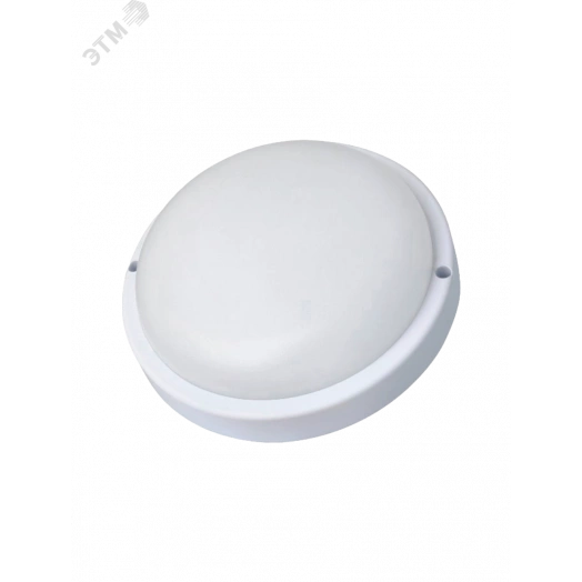 Светильник светодиодный настенно-потолочный для ЖКХ с оптико-аккус датчиком ДПО-20Вт 4000K 1900Лм IP65 круг