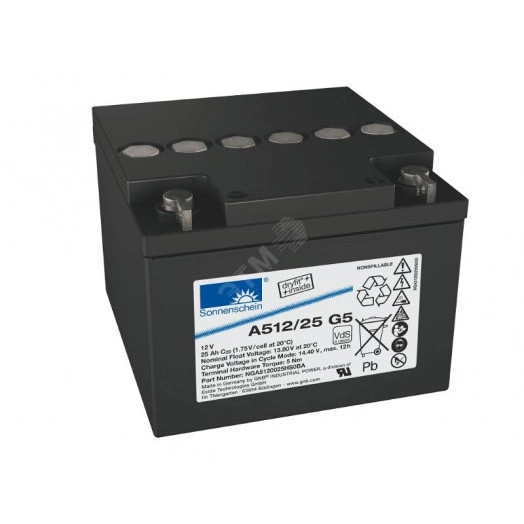 Аккумулятор 12В 25Ач