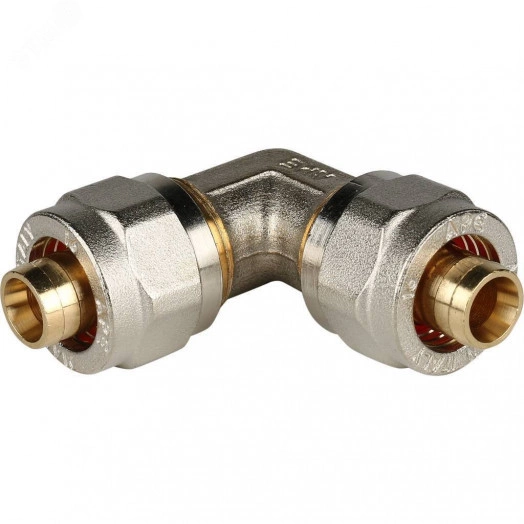 Угольник 16 для металлопластиковых труб, винтовой