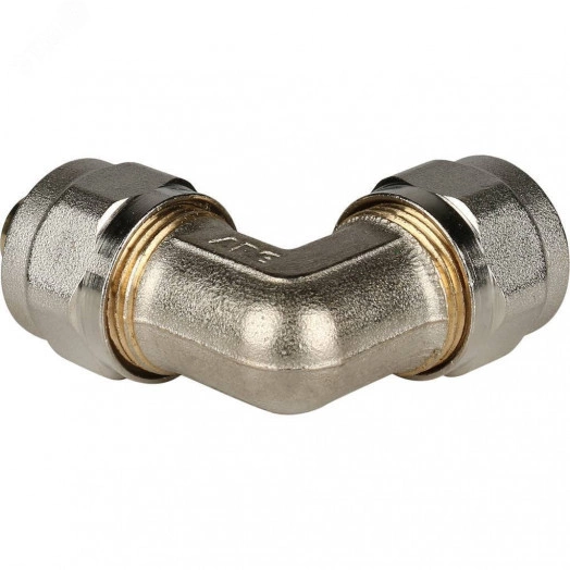 Угольник 16 для металлопластиковых труб, винтовой