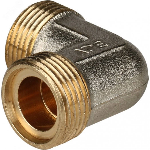 Угольник 16 для металлопластиковых труб, винтовой