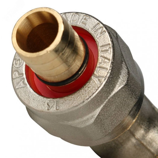 Угольник 16 для металлопластиковых труб, винтовой