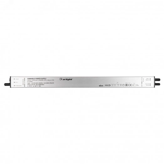 Блок питания ARPV-LG24240-LINEAR-PFC-DALI2-PD (24V, 10A, 240W) (, IP67 Металл, 5 лет)