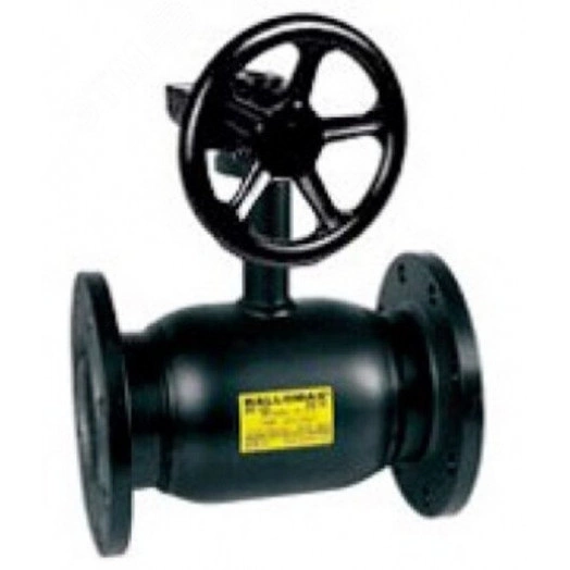 Кран шаровой КШТ 61.103.250 стальной для теплоснабжения станд. проход DN 250 PN 25 фланцевый с редуктором