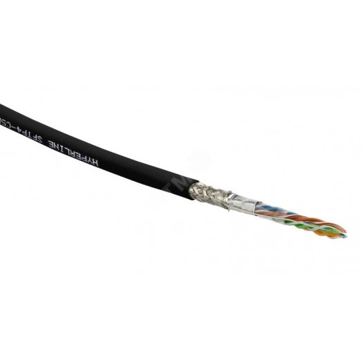 Кабель SFUTP4-C5E-S24-IN-LSZH-BK-305 (305 м) витая паракат.5e 4 пары (24 AWG)