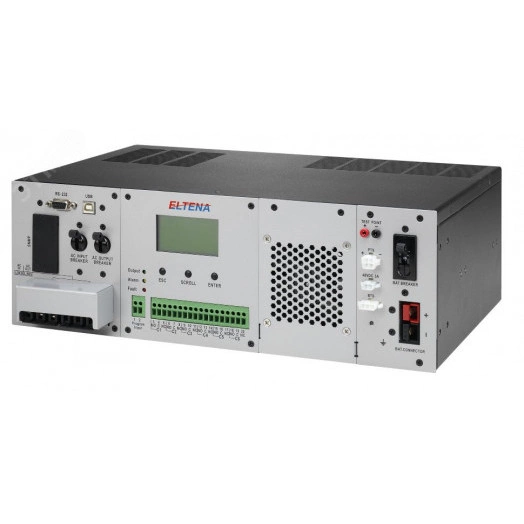 Источник бесперебойного питания Intelligent 2000 Outdoor, Outdoor, line-interactive, 2000 Ва/1600Вт, фаза 1/1, Клеммная колодка, разъем постоянного напряжения 48 В, 3 А, RS-232, USB, опциональная SNMP-карта, «сухие»» контакты (программируемые, д