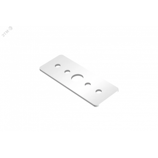 Соединитель механический для шинопроводов магнитной системы Galakti 50x22x1 мм белый