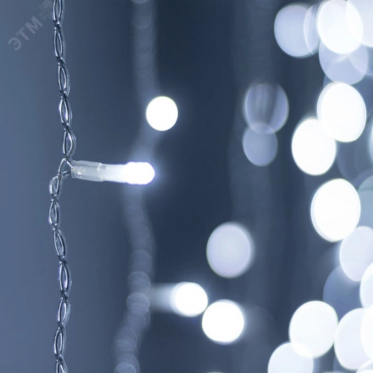 Гирлянда светодиодная декоративная ARD-CURTAIN-HOME-2000x2500-CLEAR-300LED White (230V, 12W) (ARDCL, IP20)