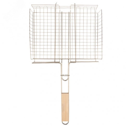 Решетка для барбекю глубокая средняя, 34х26см СОКО