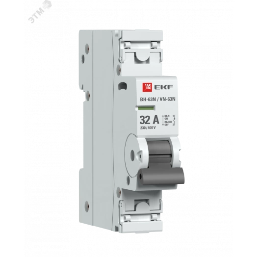 Выключатель нагрузки 1P 32А ВН-63N PROxima