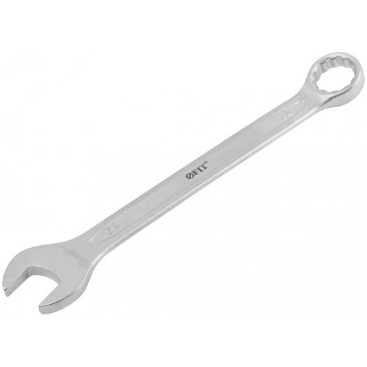 Ключ комбинированный усиленный ''Гранд'', CrV, холодный штамп 24 мм