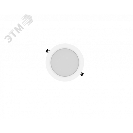 Cветильник светодиодный DL-SLIM круглый встраиваемый 172*38мм 20W 4000K IP44 монтажный диаметр 145мм DALI