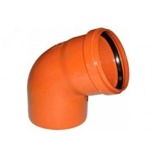 Отвод для наружной канализации 67 град. 160