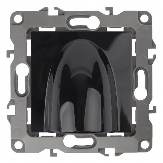 Вывод кабеля, Эра12, чёрный, 12-6003-06