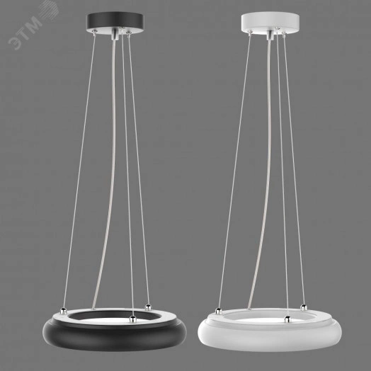 Светильник светодиодный ДПО/ДСО-35Вт IP40 2800Лм 4000К цвет черный Nimbus ВАРТОН