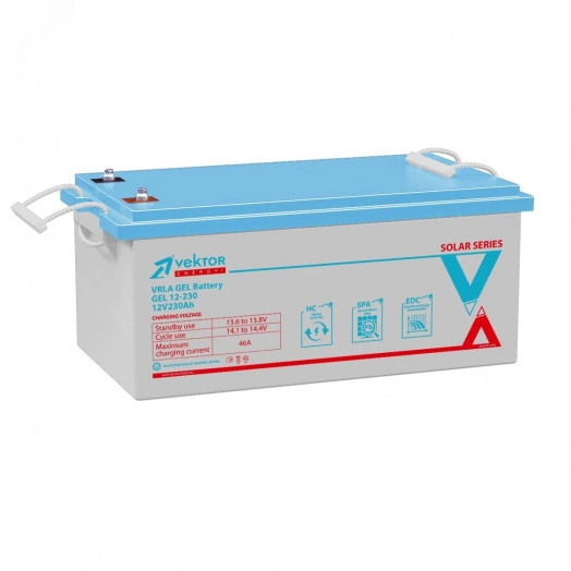 Аккумуляторная батарея Vektor Energy GEL 12В 230 Ач